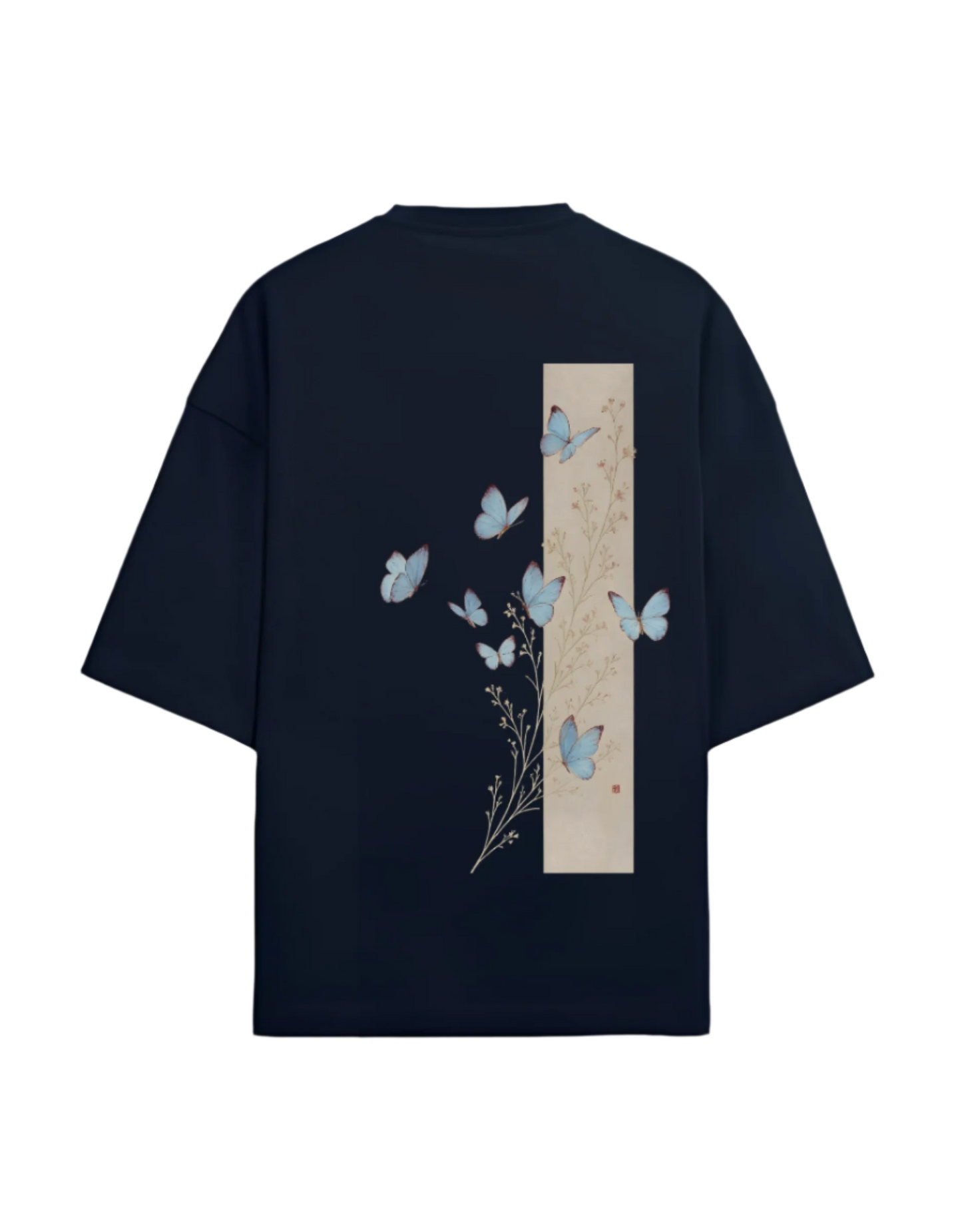 Bloom & Flutter - Unisex Terry Oversized Tee