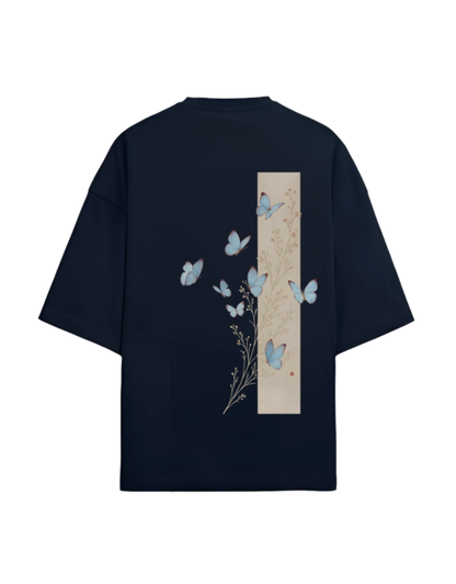 Bloom & Flutter - Unisex Terry Oversized Tee